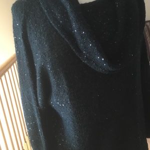 Black sequins sweater